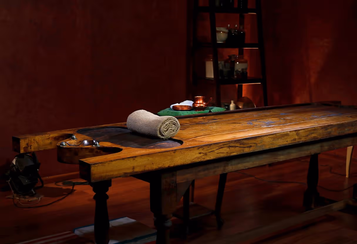 [background image] image of a serene clinic environment (for an acupuncturist)