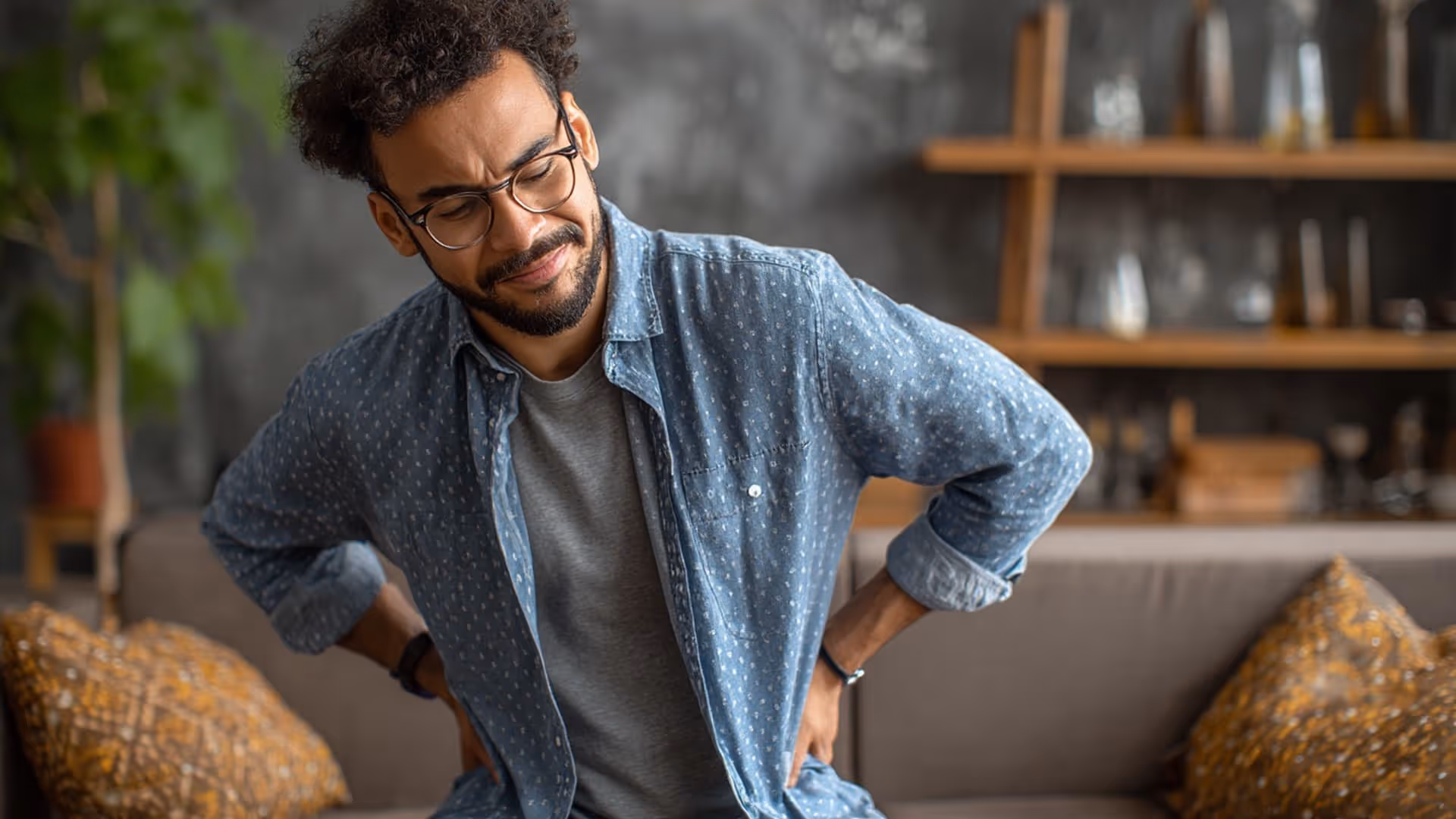 [background image] retail setting with neatly arranged products (for a pharmacy)