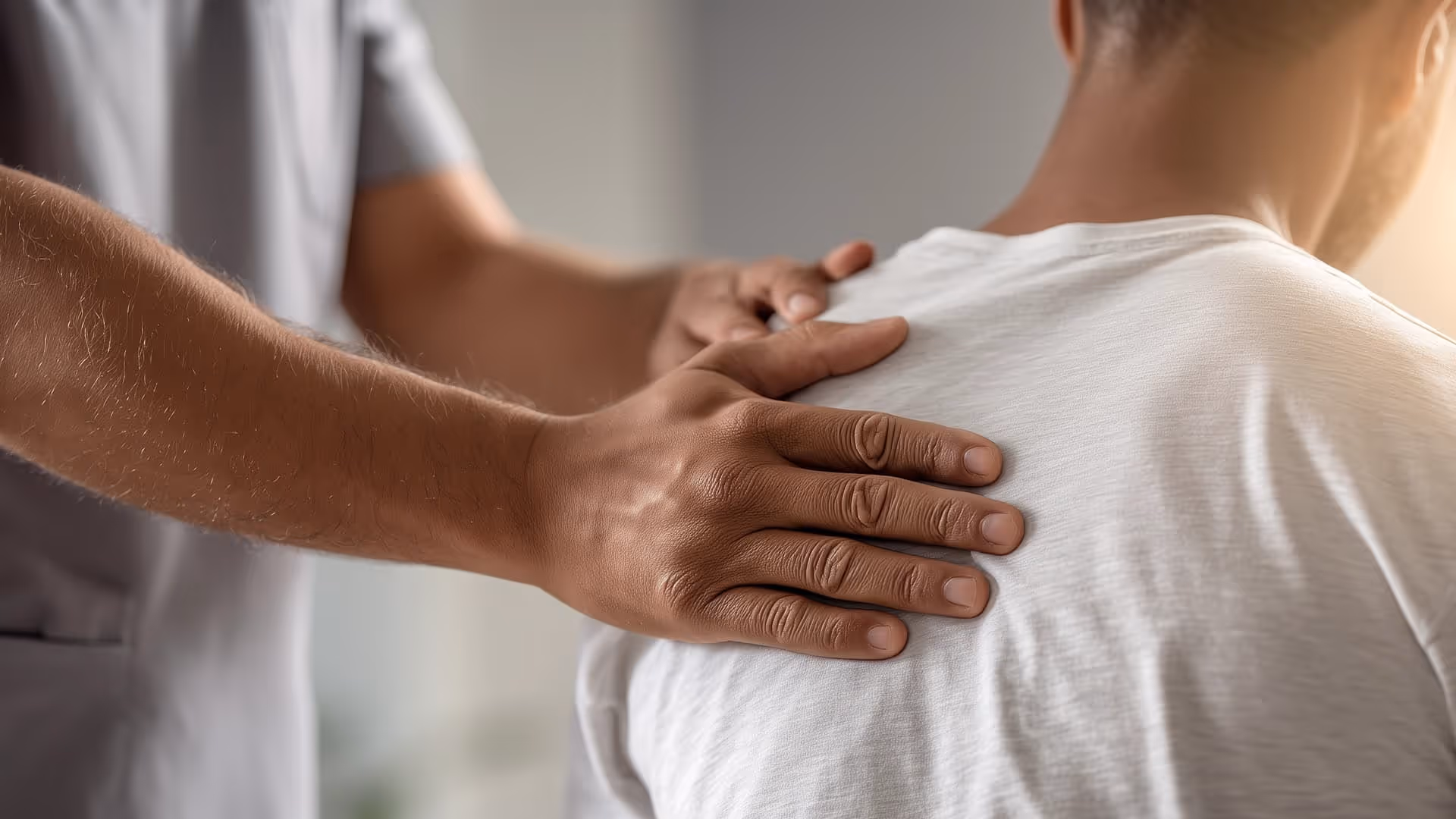 [background image] retail setting with neatly arranged products (for a pharmacy)